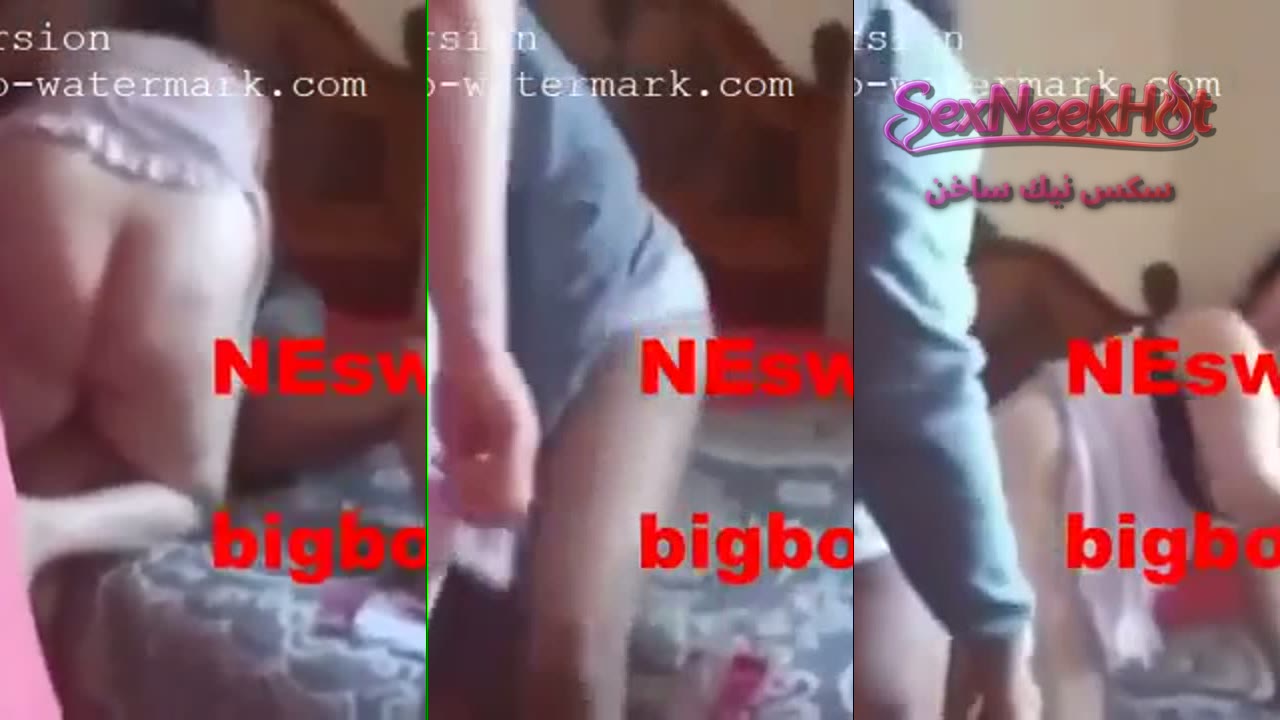 بورن مصري مسرب شيخ علق مع جارته الشرموطه رايحلها بحجه يرقيها وينيكها علي السرير - سكس مصري